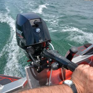 1997 60HP Tiller Outboard Motor