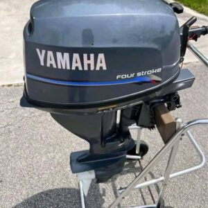 2018 Yamaha 15HP 4-Stroke Outboard Motor – 245 Hours